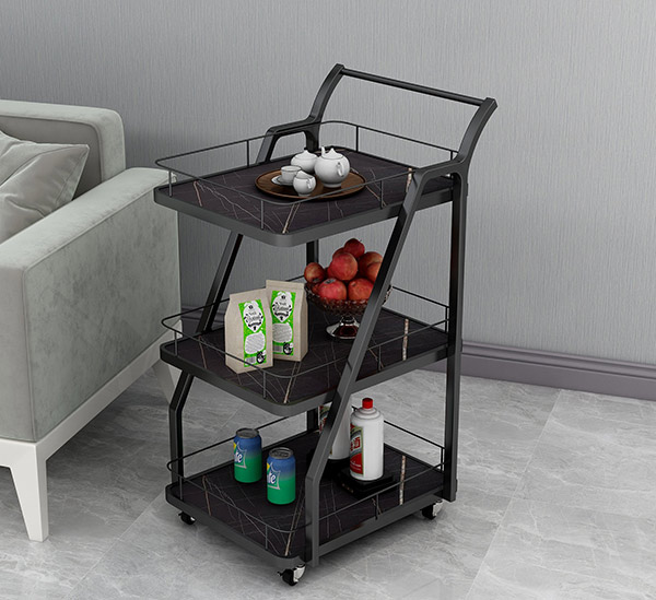 Xe đẩy rượu làm từ thép phun sơn