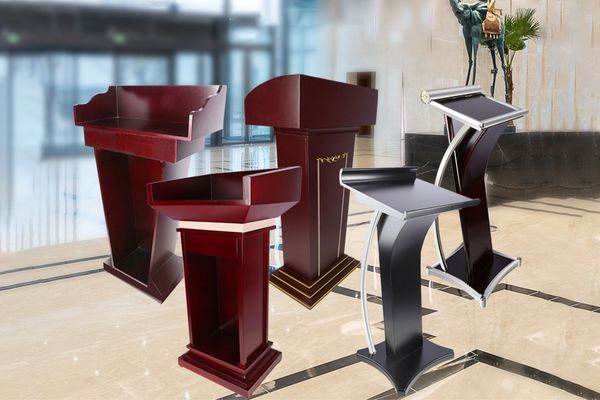 Tìm hiểu và lựa chọn kỹ mẫu bục phát biểu bạn cần mua