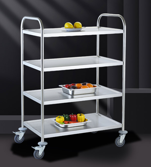 Xe chở thức ăn inox giá thành vừa phải rất được yêu thích