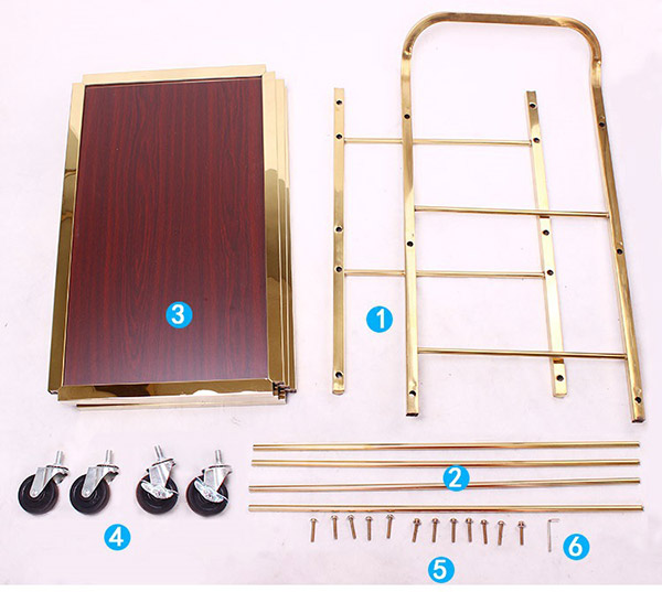 Các bộ phận chi tiết khi tháo rời hộp