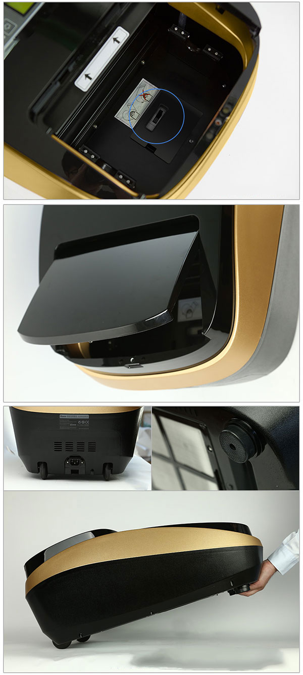 Cận cảnh các chi tiết cấu thành máy