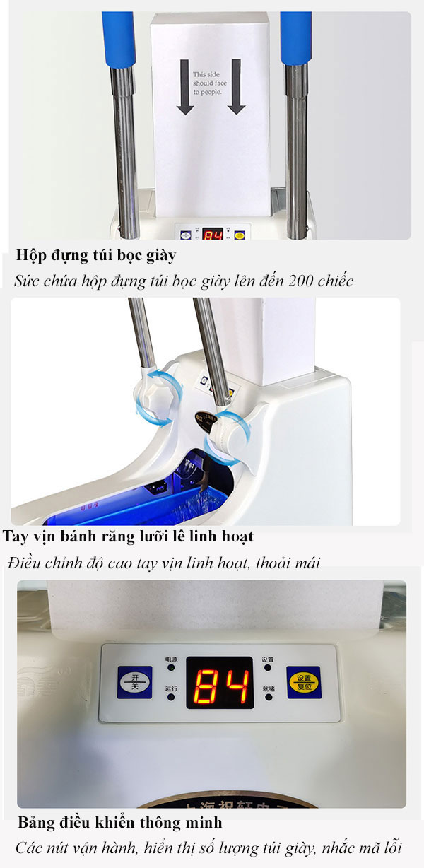 Các đặc điểm của thiết bị