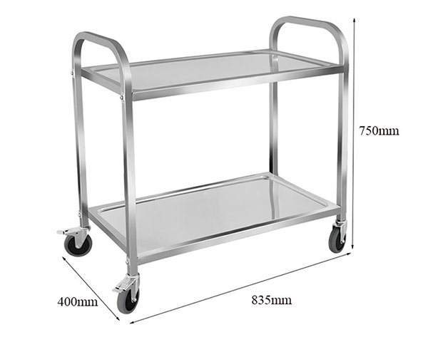 Bạn đã bao giờ để ý đến kích thước xe chở thức ăn chưa?
