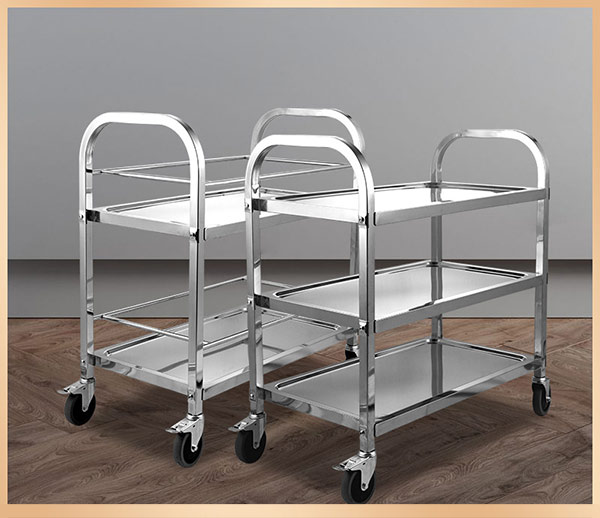 Nên mua các loại xe đẩy 2 tầng, 3 tầng như hình