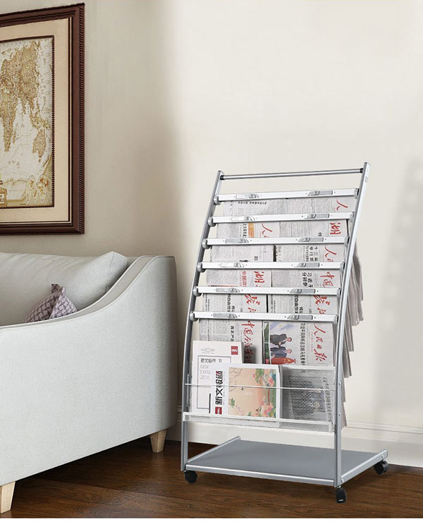 Nơi chứa đựng nhiều loại sách báo để khách giải trí