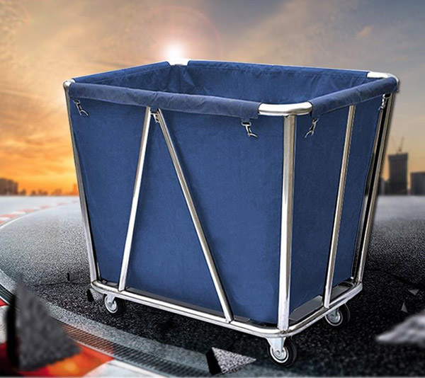 Xe vận chuyển đồ vải bẩn, đồ vải sạch