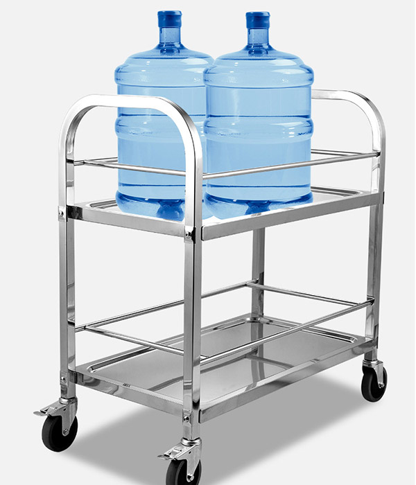 Xe chở thức ăn trong nước thường không được trau chuốt về ngoại hình