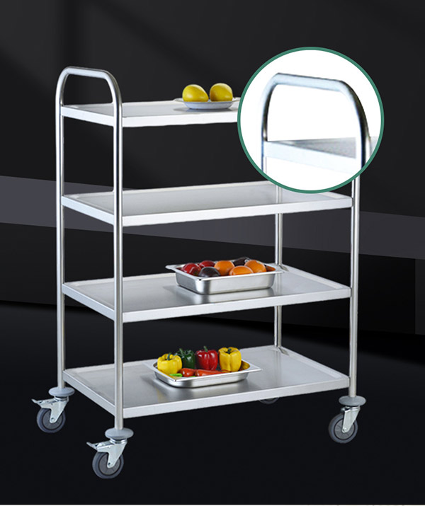 Xe đẩy đồ ăn nhập khẩu chỉn chu ở mọi chi tiết