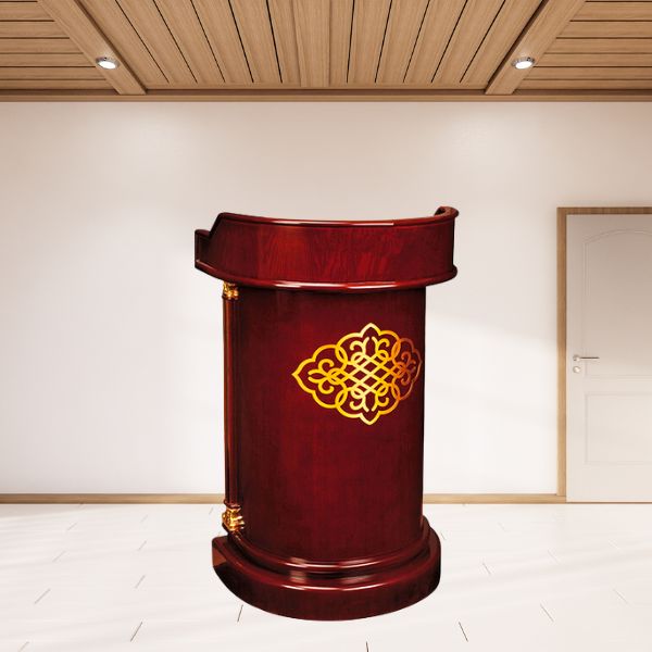 Mẫu bục phát biểu gỗ công nghiệp đang rất được ưa chuộng