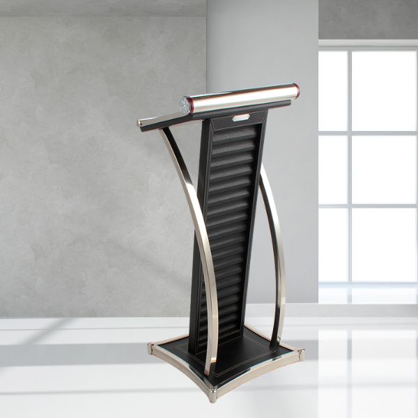 Mẫu bục phát biểu inox hiện đại, cao cấp