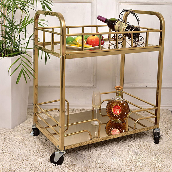 Nhận biết xe đẩy rượu inox chất lượng