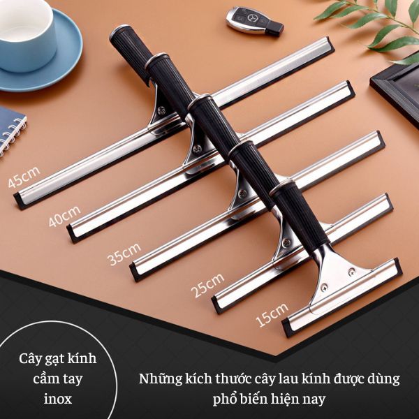 Kích thước cây gạt kính thường dùng