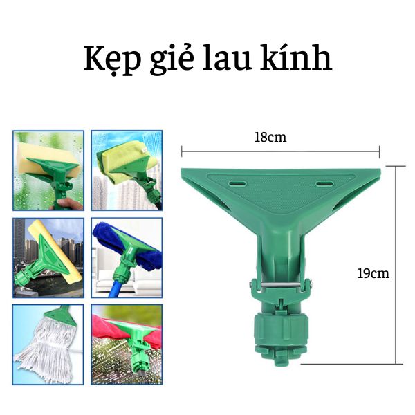 Ứng dụng của kẹp mút lau kính