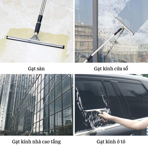 Cây gạt kín inox ứng dụng cho nhiều mục đích và không gian sử dụng khác nhau