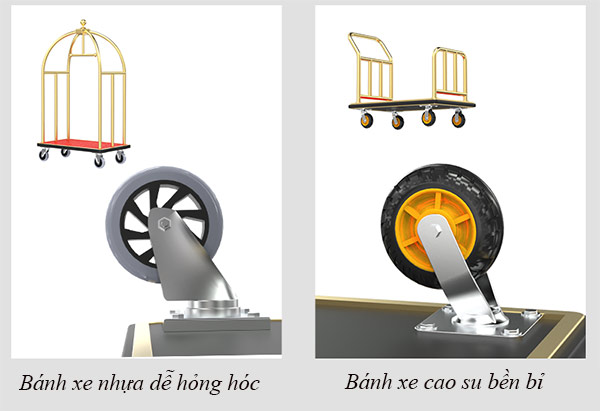 Sự khác biệt đến từ bánh xe 
