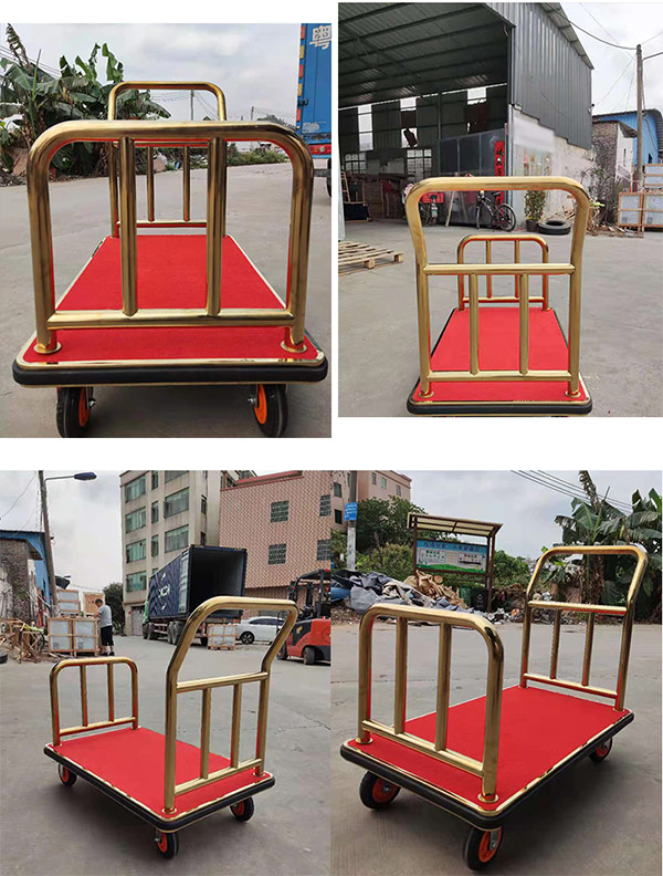 Chất lượng của xe chở vali sản xuất trong nước cũng khá tốt, an toàn khi dùng