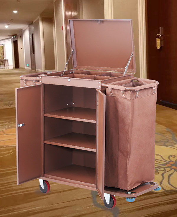 Trang bị xe làm buồng cho homestay