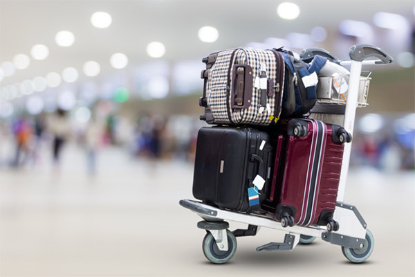 mua xe đẩy hành lý cho sân bay: Thiết kế của xe cần đơn giản có phần để hành lý rộng