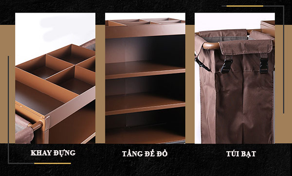 Không phải ai cũng biết kiểm tra cấu tạo xe dọn buồng phòng