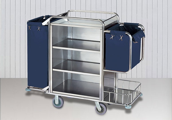 Mẫu xe làm buồng phòng bằng inox 201 bền bỉ