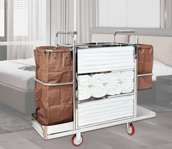 Chú ý Quay phần gáy của đồ vải ra phía ngoài để dễ lấy