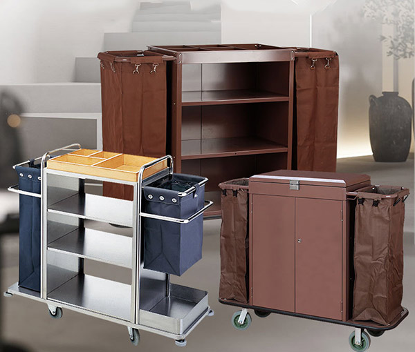 xe làm buồng phòng thương hiệu Việt và hàng nhập khẩu