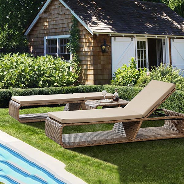 Mẫu ghế sở hữu tông màu be đơn giản nhưng sang