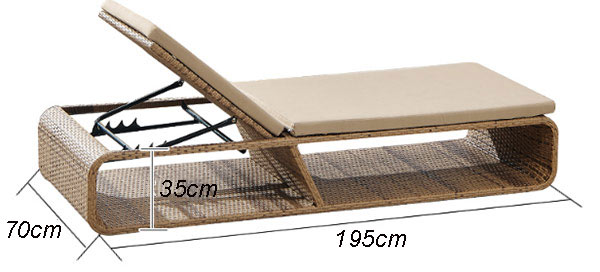 Tham khảo kích thước ghế bể bơi