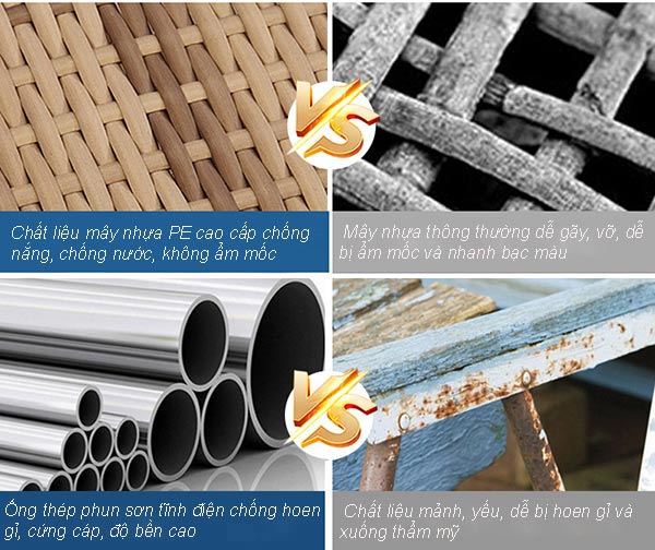 Ghế nằm tắm nắng sản xuất từ chất liệu tốt