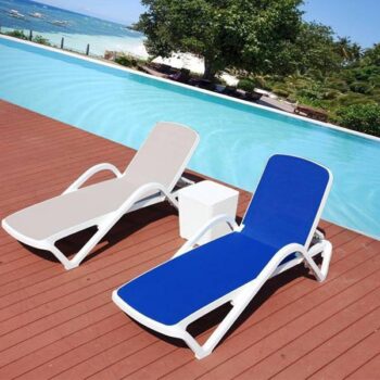 Ghế tắm nắng hồ bơi, bãi biển kiểu dáng hiện đại