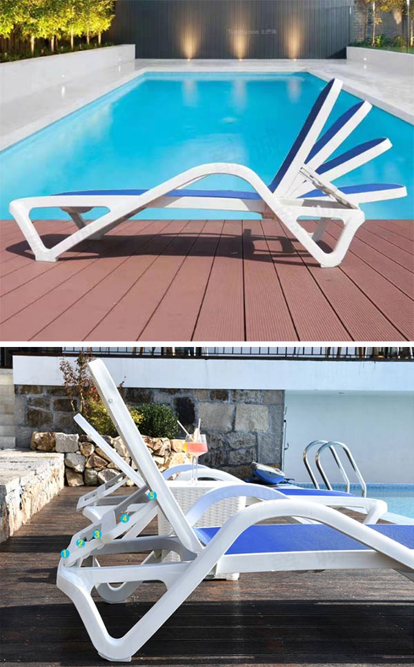 Tựa ghế linh hoạt điều chỉnh độ cao