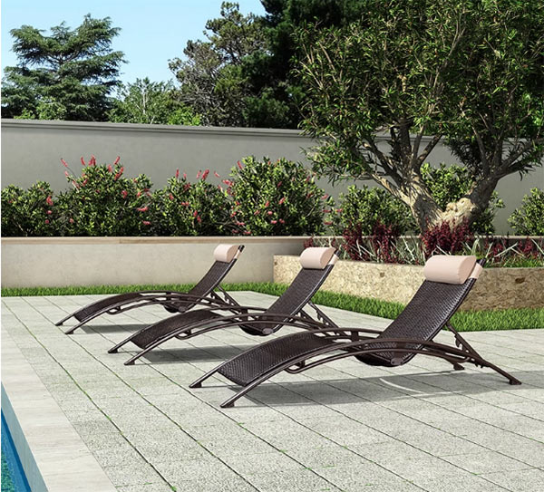 Ghế mây nhựa hồ bơi sang trọng có giá phải chăng