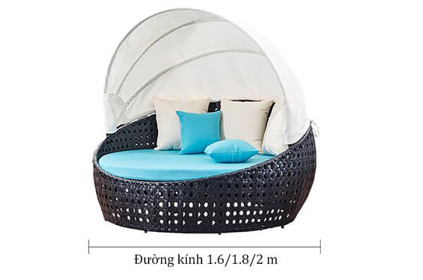 Tham khảo kích thước giường hồ bơi