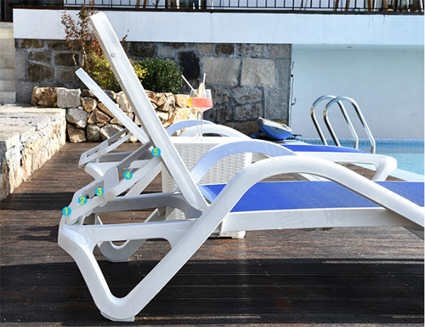 Nấc điều chỉnh độ cao tựa ghế thông minh