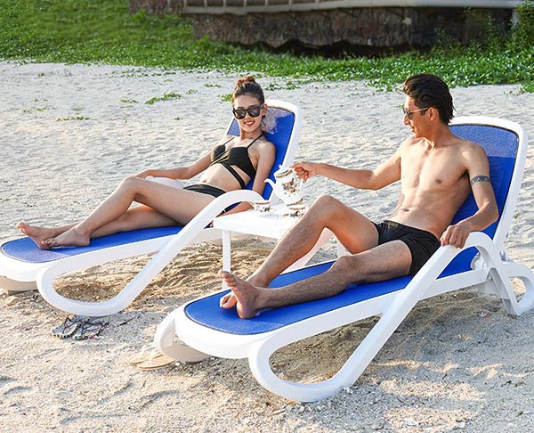 Người dùng cần có cảm giác thoải mái, an toàn khu dùng ghế tắm nắng