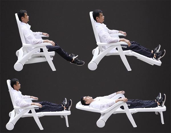 Ghế gấp gọn phù hợp khi diện tích sử dụng bé