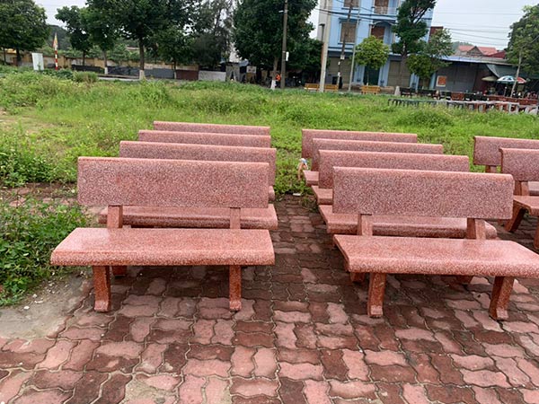 Ghế đá công viên rẻ nhưng bền nhất