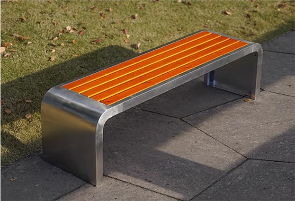 Nếu không gian nhỏ, hãy chọn mua ghế băng dài công viên