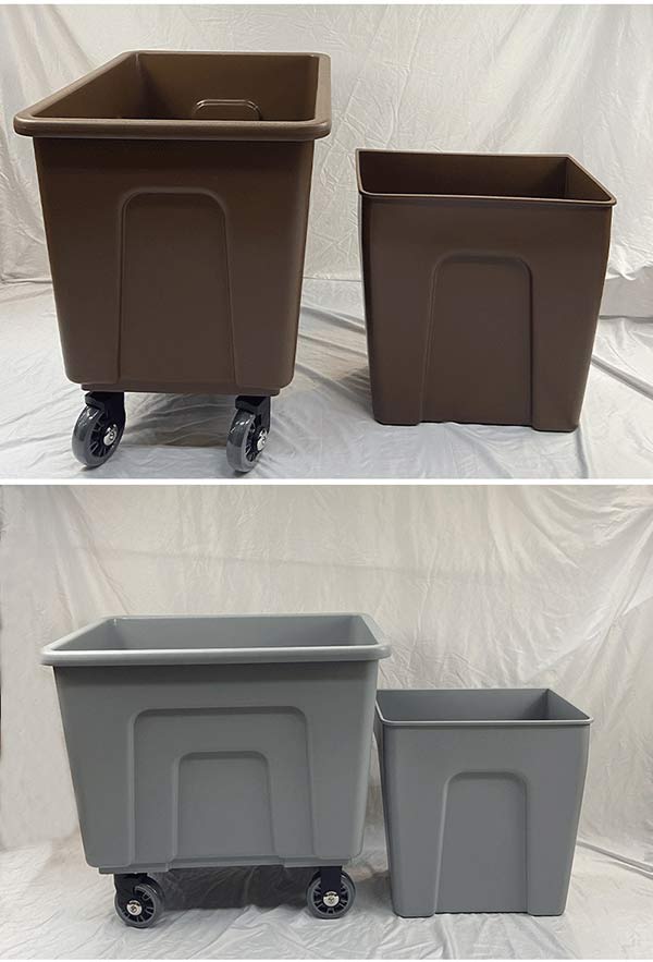 Xe đựng đồ vải bẩn bằng nhựa cứng