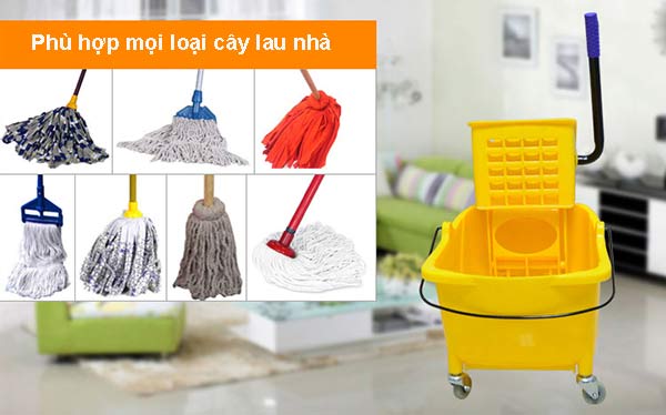 Xe vắt móp đơn nhỏ gọn và phù hợp với mọi loại cây lau