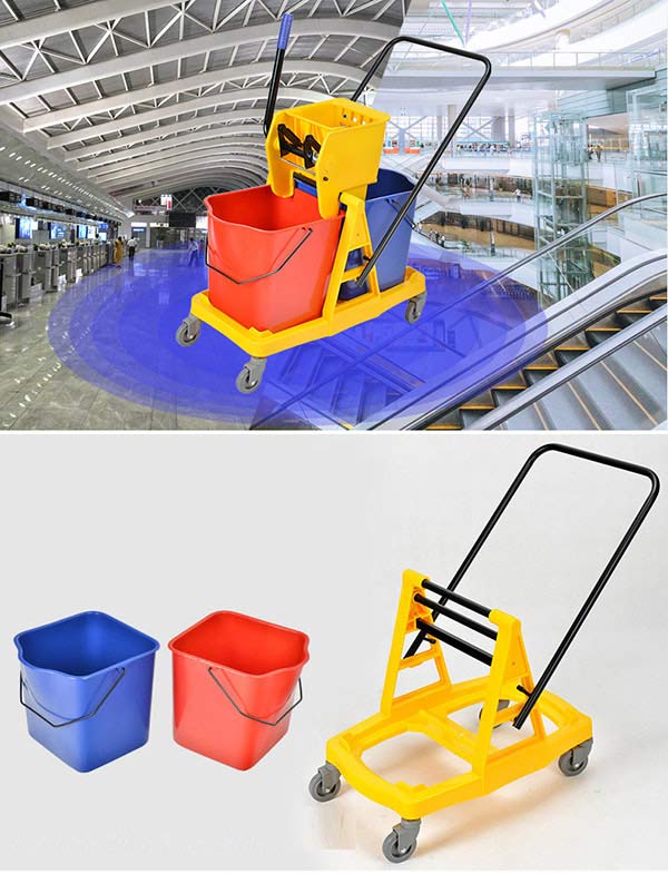 Lắp xe vắt móp đôi không khó