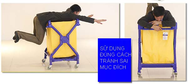 Không để nhân viên đùa nghịch, sử dụng sai cách