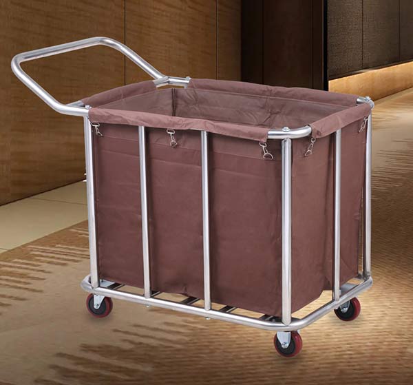 Xe giặt là khung inox túi vải dung tích lớn