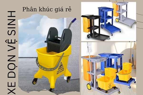Chọn mua xe dọn vệ sinh phân khúc giá rẻ