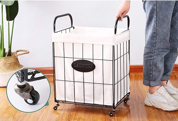 Xe dễ di chuyển là người bạn của nhân viên laundry