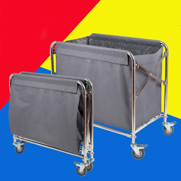 Mẫu xe đẩy giặt là khung xếp gọn