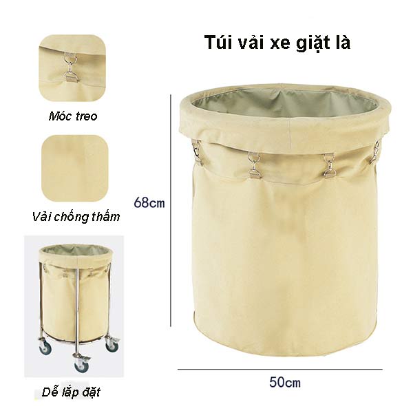 Hỗ trợ khách mua thêm túi vải thay thế khi hỏng