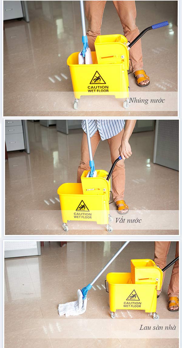 Sử dụng xe vắt móp hiệu quả hơn nhiều