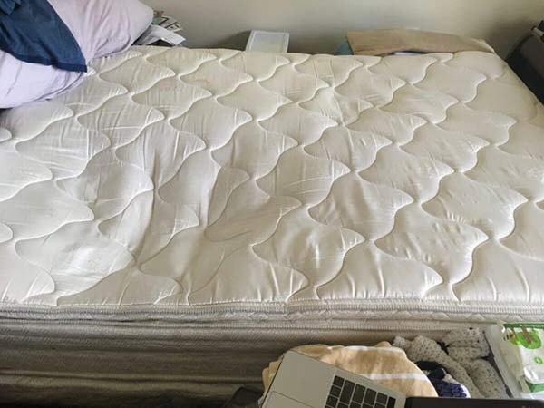 Đệm bị lún cho sử dụng nhiều tại một vị trí