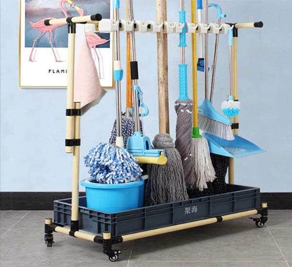 Xe đẩy dọn vệ sinh kiểu mới 